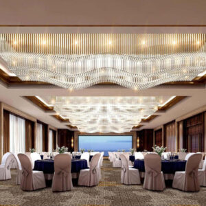 Economical custom woven acrylic carpet for event halls