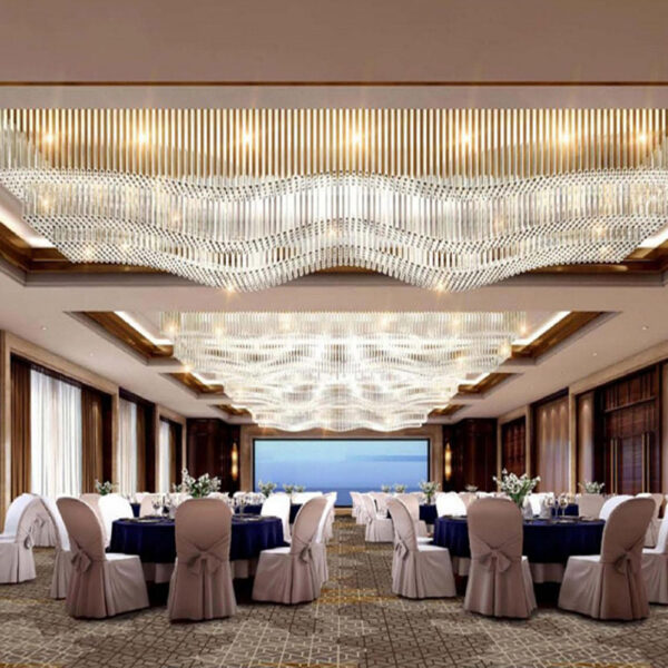 Economical custom woven acrylic carpet for event halls